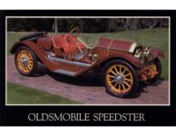 1912 OLDSMOBILE Autocrat Roadster BB105 postcard front