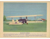 1930 ca. A BOOK OF AIRPLANES REMINGTON BURNELLI by The Two Taylors 12.5″×9″ page 7