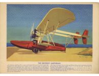 1930 ca. A BOOK OF AIRPLANES THE SIKORSKY AMPHIBAN by The Two Taylors 12.5″×9″ page 1