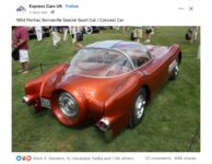 1954 PONTIAC Bonneville Special Sports Car Concept Car FB