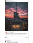 Minneapolis, MN Foshay Tower tip at sunset FB