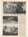 ROAD and TRACK DECEMBER 1950 The Car That Made Good in a Day! By Smith Hempstone Oliver article 8.25″×11″ page 12
