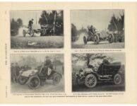 1904 12 3 Competitors and cars on the Eagle Rock Course photos THE AUTOMOBILE 8.5″×11.5″ page 619