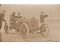 1908 5 FIAT Car 2 Daytona Beach RPPC front screenshot