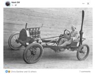 1909 ca. Propeller race car FB