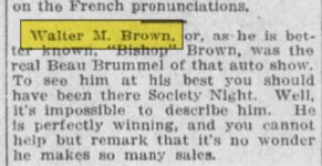 1914 1 11 Brown at Show 1-11-1914 LAT