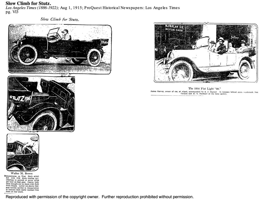 1915 8 1 Slow Climb for Stutz.