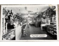 1940 ca. THE FRIENDLY BUCKHORN Rice Lake, WIS postcard front screenshot