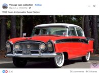 1956 NASH Ambassador Super Sedan FB