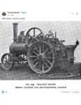 1904 Steam Traction Engine tractor FB