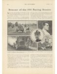 1911 12 7 Resume of the 1911 Racing Season article THE AUTOMOBILE 9×12 page 990