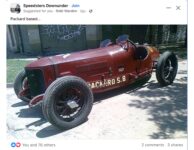 1920s ca. PACKARD based race car FB