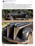 1936 LINCOLN Zephyr twin grille FB