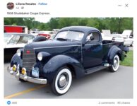 1938 STUDEBAKER Coupe Express pick up truck FB