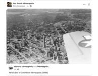 1948 Minneapolis, MN aerial view FB