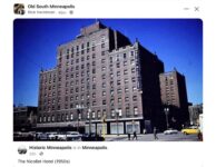 1950s Minneapolis, MN Nicollet Hotel FB