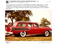 1957 STUDEBAKER Broadmoor 4-door station wagon FB