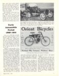 “C.H.” Metz AUTOMOTIVE PIONEER PART 1 By Franklin B. Tucker AUTOMOBILE March-April 1967 page 11