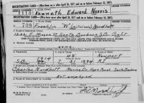 1942 Franklin W Nordhoff b. 1894 WW2 Draft Registration