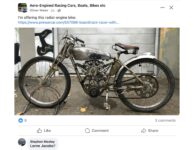 Radial engine bike FB
