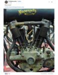 1907 ca Minneapolis motorcycle engine FB