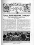 1911 11 Fourth Running of the Fairmount By EH Rosenberger article MoToR page 3