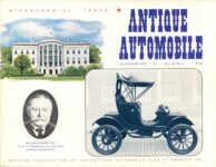 1911 Indy 500 ANTIQUE AUTOMOBILE July-August 1976 Front cover