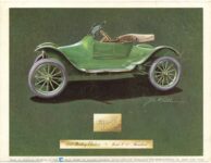 1913 BAILEY electric Model F Runabout ANTIQUE AUTOMOBILE May-June 1966 8.5″×11″ Back cover