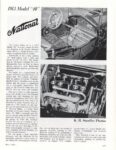 1913 National Model 40 K. H. Stauffer Photos article ANTIQUE AUTOMOBILE May June 1963 8.5″×11″ page 157