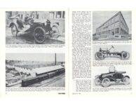 1916 ca. C. H. Metz AUTOMOTIVE PIONEER PART II By Franklin B. Tucker article ANTIQUE AUTOMOBILE May-June 1967 8.5″×11″ pages 20 & 21