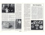1916 ca. C. H. Metz AUTOMOTIVE PIONEER PART II By Franklin B. Tucker article ANTIQUE AUTOMOBILE May-June 1967 8.5″×11″ pages 28 & 29