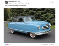 1951 NASH Rambler Convertible FB