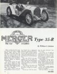 Salon 1911 MERCER Type 35-R By William S. Jackson article ANTIQUE AUTOMOBILE May-June 1966 8.5″×11″ page 18