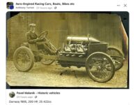 1905 DARRACQ 200 HP Racer FB