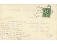 1910 ca. MARION Racer Car 24 RPPC back