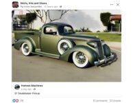 1937 STUDEBAKER Pickup truck FB