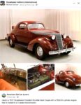 1937 STUDEBAKER President Rumble Seat Coupe FB