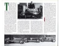 ASLEEP 16 THE MILLER THAT WOULDN’T DIE By Joseph S. Freeman article AUTOMOBILE Quarterly No. 1 2000 10.25″×8.25″ page 46
