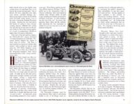 CORPORATE HISTORY WISCONSIN ENGINES By Curt McConnell article AUTOMOBILE Quarterly No. 1 2000 10.25″×8.25″ page 91