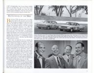 Minding the Milwaukee Mile By Dave Gess article AUTOMOBILE Quarterly No. 4 2009 10.25″×8.25″ page 39