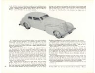 ON DESIGNING THE LAST OF THE MARMONS By W. Dorwin Teague article AUTOMOBILE Quarterly Fall 1968 10.25″×8.25″ page 140