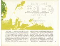 RACING WITH LOZIER a memoir by Ralph Mulford article AUTOMOBILE Quarterly Spring 1969 10.25″×8.25″ page 367