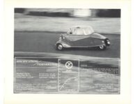 Under The Bubble A Short Flight in a Messerschmitt KR 200 article AUTOMOBILE Quarterly No. 2 1973 10.25″×8.25″ page 177