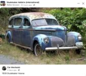 1939 STUDEBAKER Hearse FB
