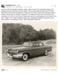 1957 STUDEBAKER Scotman sedan FB
