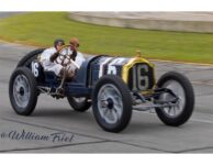 2024 6 29 Indianapolis, IND Lucas Oil Indianapolis Raceway Park Ragtime Racers CDT and Kevin in 1912 PACKARD Car 16 1