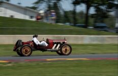 2024 7 13 Sat Road America Elkhart Lake, WIS Ragtime Racers 1914 REO photo Josh Olszowka