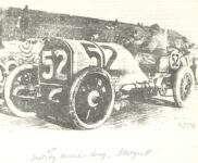 1910 11 ca. Bergdoll Sent to me by Mercedes BENZ Car 52 Stutgartt xerox