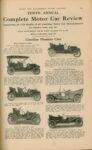 1910 3 1 TENTH ANNUAL Complete Motor Car Review Gasoline Pleasure Cars CYCLE AND AUTOMOBILE TRADE JOURNAL page 143 AACA Library