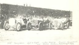 1911 Fairmount Park Races BENZ Team Bergdoll BENZ Car 8 front left xerox